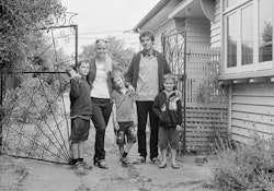 This one was different. It didn’t stop. It seemed to build and build and then everything fell. The monitors collapsed off the desks and one of my colleagues fled under hers as I headed for the doorway. It was the first time I had ever done anything apart from sit there and try to be cool. I was like, yeah, okay, now is the time to stand in the doorway. After that I needed to move. Is my house a pile of rubble sort of thing. On my way home I passed people streaming out of the city and I’ve never seen such terrified faces–just real fear. Hundreds of them. I knew Julia was okay and two of my boys, but the third, Oliver, was at preschool and for a moment I let myself think he could be under a heap of debris. That was silly, yeah, that was stupid. As a parent, that’s somewhere you shouldn’t–you can’t–go. You simply have to say, ‘Okay, Julia’s on her way to get him, there is nothing else I can do in that situation, he is probably fine.’ And he was. After February our home was pretty bad, but then Japan came along shortly afterwards and demonstrated just how bad it can really get. To complain after seeing whole villages washed away would be churlish. So again, I was pretty optimistic. I’m optimistic still. I have my family, they are all still here. Our three little boys are happy boys, they go to school, they fight, they play, they break things, make a lot of noise, but they don’t wake up fearful in the night. The aftershocks come along and they don’t flinch. I’m grateful for that. If I was to wish for anything… I don’t know… I could wish for a million dollars I suppose, or the ability to play guitar like that guy who sold his soul at the crossroads, what’s his name, Robert Johnson, but it wouldn’t be right. I could wish away all the unhappy things that have happened to me, to my family, but I don’t think that would be right either. They are now part of who we are. The tragedies we have lived through, as much as the triumphs that we experience, they all form a part of what or who we are. So yeah, despite the cracks in my house, I don’t feel I have anything to wish for. I still feel like I have everything I could possibly want, I do. And we will find somewhere else. Actually, I guess there is one wish, that we get a decent deal from the insurance company. It would be good for the family to have a nice house again, if not here, then somewhere. 