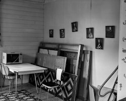 The Rāpaki  school opened on 5th November 1878. The school closed breifly before re-opening in 1932. With a lack of children living at Rāpaki  it was eventually closed for good. Children now attend primary schools in Ōhinehou (Lyttelton) or the city centre and the building serves as an extention of the Marae, used for meetings or housing larger groups of people. On the walls hang reproductions of Gottfried Lindauer paintings. Gottfried Lindauer was the leading painter of Māori in the nineteenth centuary and was commisioned by both Māori and Pakeha to paint Māori tribal leaders and well-known figures. From left to right: Renata Kawepo, Tama Ki Hikurangi, Tokena Te Kerehi, Te Paea Hinerangi, unknown, Huria Matenga Ngarongoa, Retene Hihitawa.