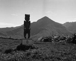 A Pouwhenua is a hand carved wooden post that marks a boundary or a place of signifcance. The Pou Whenua at Otuherikio (Pages Point) signifies the boundary line between Rāpaki and land sold off in a post Waitangi Treaty document known as Kemps Deed. Sixteen Ngāi Tahu chiefs signed Kemps deed in 1848, selling off larger pieces of their land to be used for new settlement. Reserves, especially places which were used to gather food, such as Rāpaki, were retained by Māori.