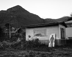 'Tamatea a dark grey triangle of rhyolite, thrusting its naked apex into the warm sky a thousand feet and more above the groves and dwelings of Tikao’s people. It looks what it is, the mountain guardian of Rapaki; its presence, grimly grand on dark lowering nights when the mists trail about it and give it added height and dourness, is no less overpowering in the night, when it leans over the deep-cut valley of dreams, a huge rugged blade of blackness etched against the sky.’ -Maori Folk-Tales of the Port Hills, James Cowan.
