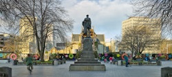 ‘The Founder of Canterbury’ on the evening the Anglican Diocese’s governing body, the Synod announced its decision to restore the ChristChurch Cathedral.