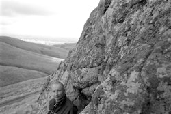 At the moment I’ve been working with kids that are a lot like I was. Kids that come from lower socio-economic families and have a lot of problems. My own childhood . . . let’s just say a lot of things happened that were not good. One of the best things was that we lived in small country towns, which I loved, but then my younger brother got leukaemia and eventually we all had to move to Christchurch. It wasn’t a good time. Things were not good in the family, and because we were poor we wore old clothes that were too big for us, stuff like that. I was a shy wee kid who wore glasses, and my brother was hassled because he had no hair. We were even hassled just for being country kids. It was a cruel time. The noise and the way things were, I came to hate the city. I was nine or ten, I suppose, and everything in my life was shit. Then one night – I don’t know why, we never did it again – we drove up into the hills and sat there and had fish and chips. All of us: my mother, us kids and my stepfather. The sun was starting to go down and all around us it was very quiet, just the sound of sheep and the grass. There was no violence, no-one being aggressive. It was so peaceful, and then the lights came on down below and it was beautiful seeing the city that way. A totally different perspective. It felt like we were the perfect sort of family you see on television. I always used to wish that I had a family like that. Then, after a little, while we went back down and everything went back to the way it always was. But I had seen something else up there – like a fairyland – and I never forgot it. It’s why I like working with these kids. We had a boy a while back whose family forgot to come and get him at the end of his week. Finally we took him home. Everybody was just sitting there smoking and drinking. Nobody said hi to the kid, how was it out there? Then my boss went back to get something out of the van and the kid came running out after him and asked if he could stay with us. ‘Can I come and live with you, please, can I?’ To me it was like . . . you know, it had changed his perception. It was hard, but at least he knew now there was another way. That life could be different. You can make things different. Perhaps not straight away, but the possibility is there.