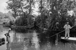 I grew up in Harakeke Street, one door away from the Avon River. The river, of course, is spring-fed and freezing cold, but by the time we were seven or eight years old we were all swimming in it – loving it. It quickly became a real magnet to me. There was a little island in the middle of the stream we called Bamboo Island. It was solid bamboo, and that’s where I got all my fishing rods from. My father’s tomato stakes came from the same place. Inevitably, at the end of every season my rod ended up attached to a tomato. I had to make a new one every year. They were wonderful days for a child, exploring the river and the streams around it, sneaking into the local estates. One of my favourite places was Tracy Gough’s, which of course is Mona Vale. I caught some magnificent fish there – four-pound browns and so on – and lost some big ones too. Then, when I was a little older, my aunt Thelma Kent – she was quite well known as a photographer – took me out of school and, together with my grandmother, we toured remote areas of the South Island. It was an inspiring experience and I credit her with giving me this great love for the outdoors. That, and fishing I suppose. The two have been a wonderful combination. And nowadays, after thirty years of practising medicine, it’s what I do: go fishing and continue to explore the rivers of New Zealand. The guidebooks I write cover over seven hundred rivers, so there are not many places I haven’t been to at some time or other. Over the years I’ve become a rather passionate conservationist, well aware of the damage being done to New Zealand rivers and enormously saddened by what has happened to my childhood playground because of what it meant to me. It’s a rarity these days to see a good trout in the Avon. De-watering and increased pollution means there are very few places now in Canterbury where kids can have what we had. We seem to forget that the parks and the river are what make Christchurch special. It would be sad to see the Avon destroyed. We need to remember what it once was and make it that way again.