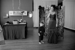 I like doing things fast – moving fast– my whole life is pretty much like that. I quit university because I couldn’t tolerate the idea of being there for five or six years before I actually went out and did something. I’ve always had this ability to look at something and quickly see three or four steps beyond it, to see the possibilities in something. When I found this place it was pretty rough. It had been used by a manufacturer who had abandoned the building, so basically it was just a derelict space. No internal walls, the floors were hacked up. I thought, fantastic, this is great. This could be interesting. We’ve pretty much got a blank canvas here. We just went hard at it and within a couple of months the place was open. Another phase of my life had begun. It was a good move. It’s interesting to look back and realise how much of my life and creativity is wrapped up in this place. So much has happened here. It’s been an exhibition venue, a studio for many different artists; we’ve run classes and workshops here, fashion shows, film screenings, theatre, events of every possible kind. People have been married here. I gave birth to my son here. It’s given a physical expression to so many ideas and experiences over this time. It’s almost like you can experience life without even leaving the house. All of these things have come to where we are – to our home. And our son is now growing up in an interesting and open kind of environment, quite different from my own childhood. Last week we stripped the whole place down to have a big clean-up before winter. Took out all the fittings, objects, everything out of the space – we do this a lot, totally rearrange and repaint the space – and at the time it made me think of the importance of a place. How it is that you construct yourself within a space. Do you know what I mean? The way you infuse a place with the things that are meaningful to you. It made me realise how I see this place as an artwork in itself. Partly me – constantly changing.