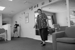 It was strange enough for us, so try to imagine what it must have been like for them. Templeton Hospital was being closed down. The place they thought of as their home – their whole life – was about to be uprooted. It would be like picking you up and putting you into Outer Mongolia. There we were putting these people into our van along with whatever they had. A bag or two of clothing perhaps; one or two might have had a duvet cover or some other personal item, not much else. And of course they were happy to get in the van because they were going for a drive. What they didn’t know was that their whole life was about to change. I became a nurse because my auntie told me I should. I did it for fifteen years before I moved into psychiatric nursing and discovered how much more rewarding it was. In general nursing, people come in, you do what you can for them and they go home in a week. With psych, it’s a long-term commitment. You are there for them every day. They don’t just get well and go home. They’ll be there all day, every day, and you are their support. It’s the small and priceless experiences you have in a place like this that are so absolutely brilliant. They’re your reward.My husband and I came to Christchurch four years ago, which happened to coincide with the closing of Templeton and the opening of the Hawksbury Trust’s home where I now work. I can understand the apprehension of some of the parent groups who fought to keep Templeton open, but now, four years later – when you see the difference in the lives of these people – I think they realise how much better it all is. I’m not saying it was an easy beginning – the first six months were hard – but today you wouldn’t believe they are the same people. The choices and opportunities they have are so much better and the difference to their lives is huge. It’s just amazing.Working here is pretty amazing as well. It’s really nice to walk in here in the mornings –every morning – and have people greet you in such a warm and affectionate way. The staff too, they’re all special. There’s no-one here that doesn’t want to be here. Some places you can’t get people to do the silliest little thing; here the staff will do things like take our guys on holiday with them. That’s not something that’s in the job description. It really is a home, this place, not an institution. I get a warm feeling in the morning to wake up and think, hey, I’m going to work and it doesn’t feel like a chore.