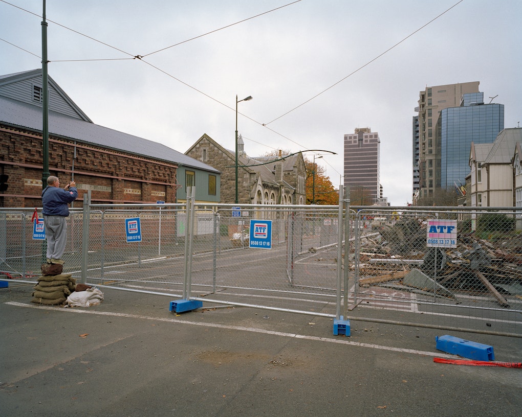 From Orientation, 2011. Corner of Armagh and Durham Streets. Facing east.